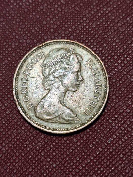 Marea Britanie 2 new pence 1971 [1]