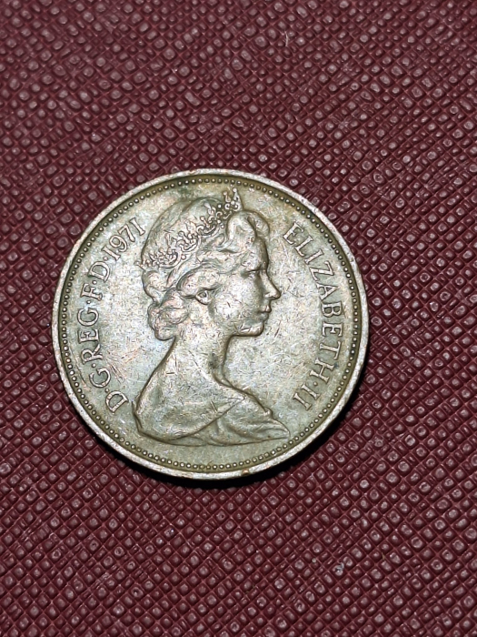 Marea Britanie 2 new pence 1971 [1]