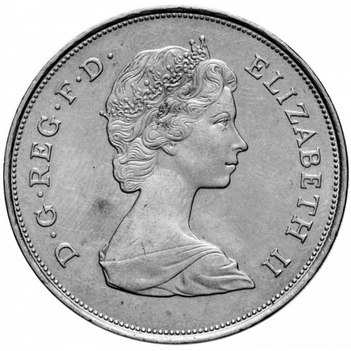 Marea Britanie 25 pence 1981- Nunta lui Charles si Diana [2]