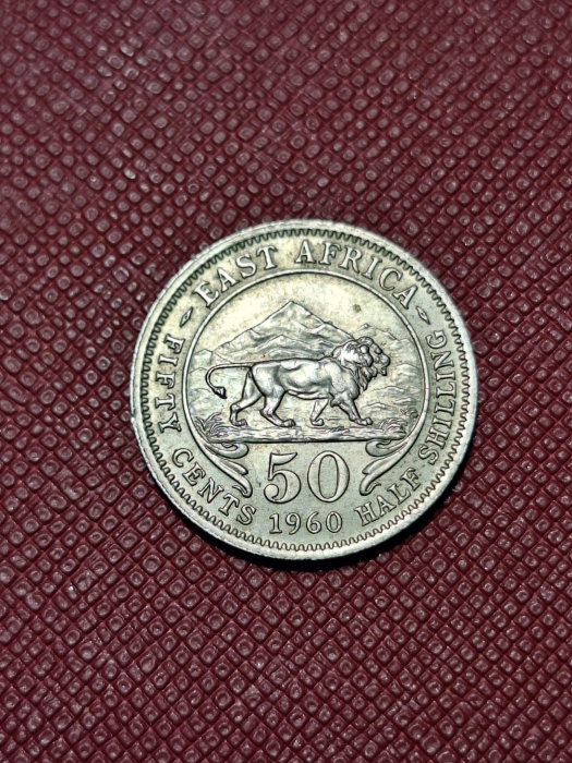 Marea Britanie - Africa de Est 50 centi 1960 [2]