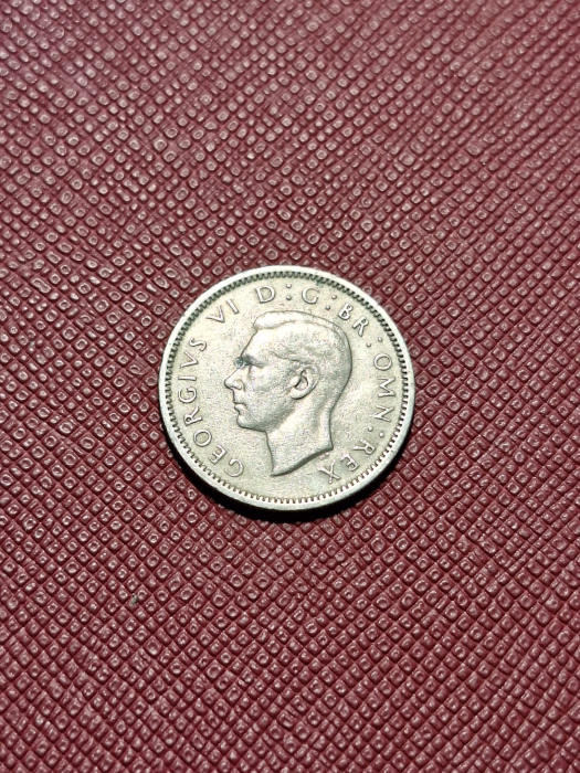 Marea Britanie six pence 1948 [2]