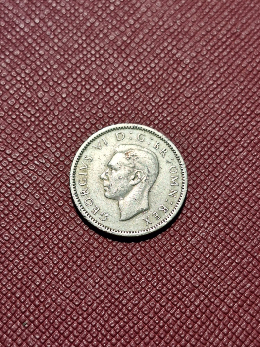 Marea Britanie six pence 1948 [2]