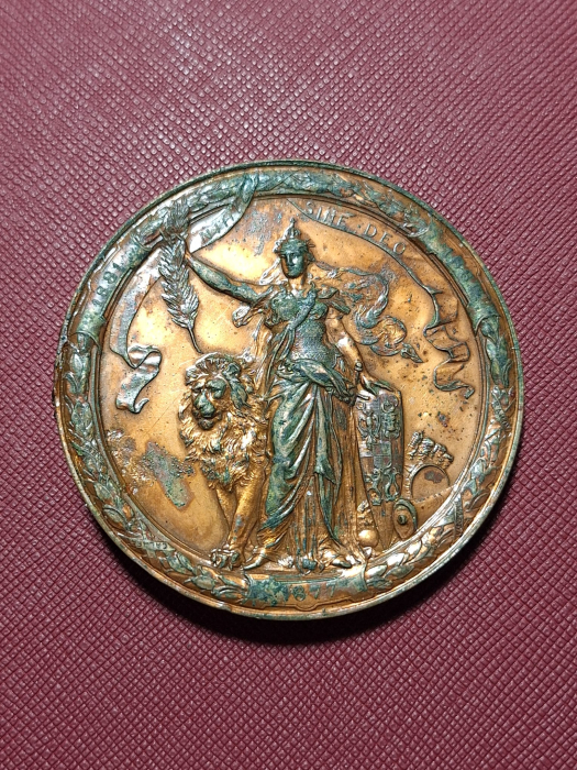 MEDALIE JUBILIARA 25 ANI DE LA INTEMEIEREA DINASTIEI REGALE: 1866-1891 [2]