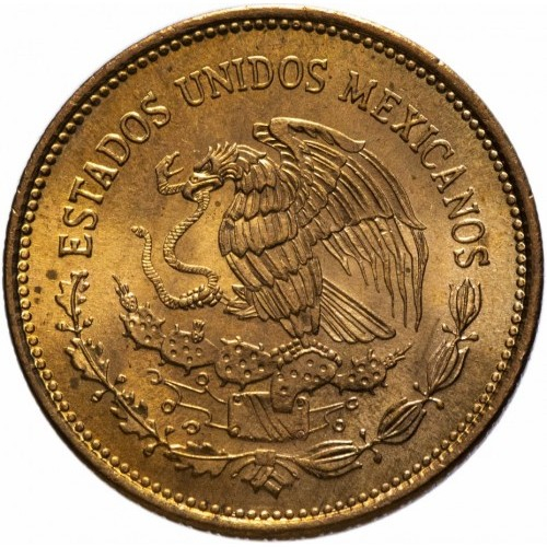 Mexic 20 Centavos 1984 Cultura Olmecca, aproape necirculata [2]