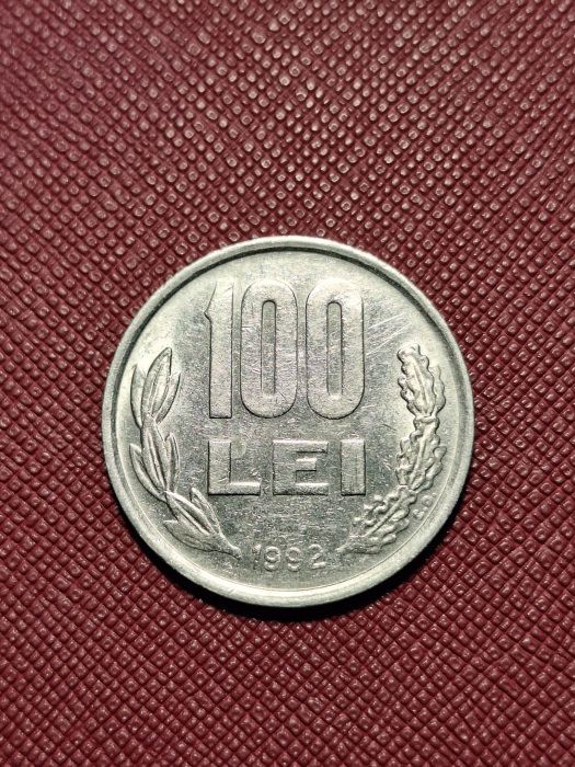 Moneda Romania - 100 LEI 1992, Mihai Viteazul [2]