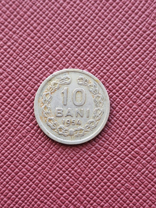 Moneda Romania - RPR - 10 BANI 1954 [2]