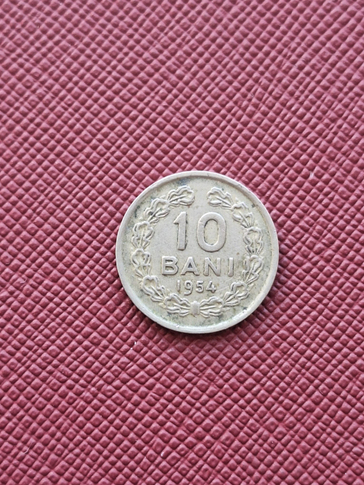 Moneda Romania - RPR - 10 BANI 1954 [2]
