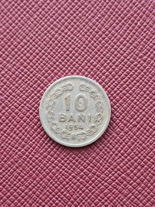 Moneda Romania - RPR - 10 BANI 1954 [2]
