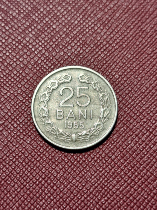 Moneda Romania - RPR - 25 BANI 1955 [3]