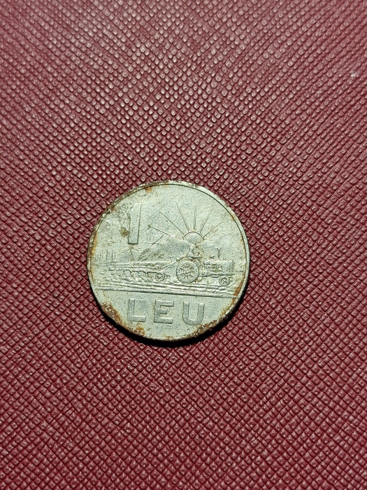 Moneda Romania - RSR - 1 LEU 1966 [2]