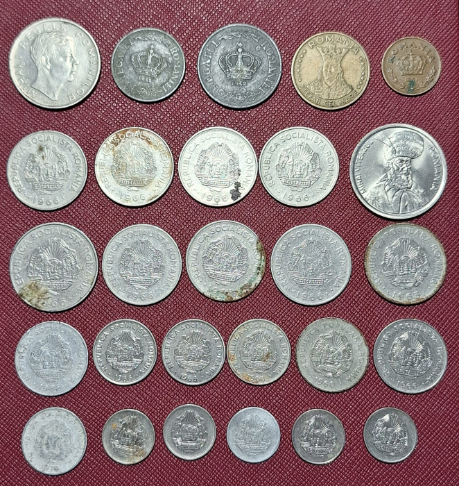 Monede Romania perioada 1941-1993, lot 26 bucati [2]