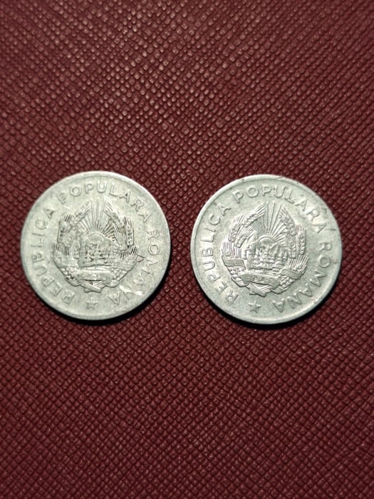 Monede Romania - RPR - 5 LEI 1949 + 5 LEI 1950 [2]