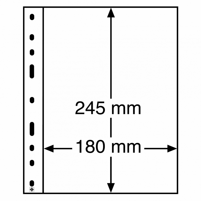 Pachet 50 folii bancnote, gama Optima, cod SH252, 250x200 mm, 1-3 compartimente [3]