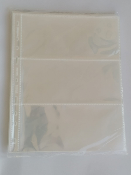 Pachet 50 folii bancnote, gama Optima, cod SH252, 250x200 mm, 1-3 compartimente [2]