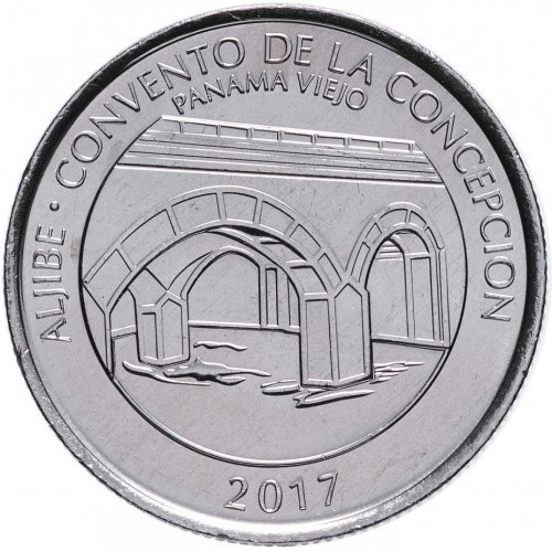 Panama 1/2 Balboa 2017 Royal Bridge Panama Viejo [2]