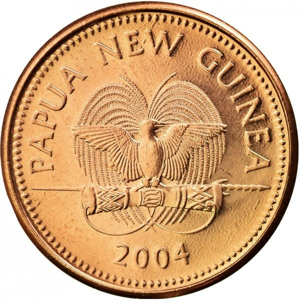 Papua Noua Guinee, 1 toea, 2004 UNC [2]