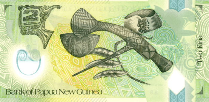 Papua Noua Guinee, 2 Kina 2014 polimer, necirculata [2]