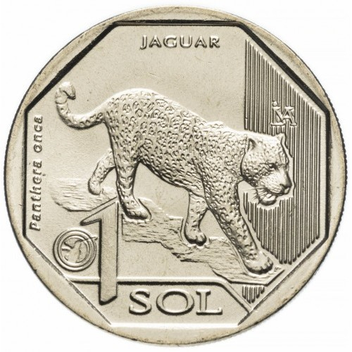 Peru 1 sol 2018 Jaguar, UNC [1]