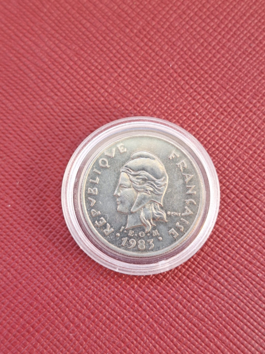 Polinezia Franceza, 10 Franci 1983, incapsulata [2]