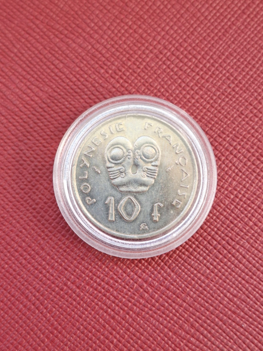 Polinezia Franceza, 10 Franci 1983, incapsulata [1]