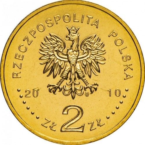 Polonia 2 zloti 2010: Istoria cavaleriei poloneze -Cavalieri-Legeri ai Gărzii Imperiale a lui Napoleon I UNC [2]