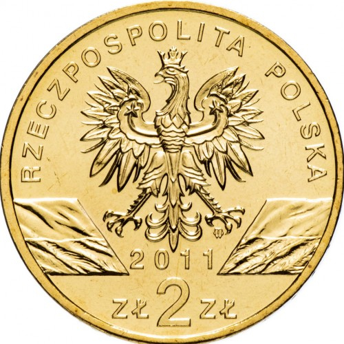 Polonia 2 zloti 2011, Bursucul, UNC [2]