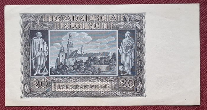 Polonia 20 zloti 1940, UNC- [2]
