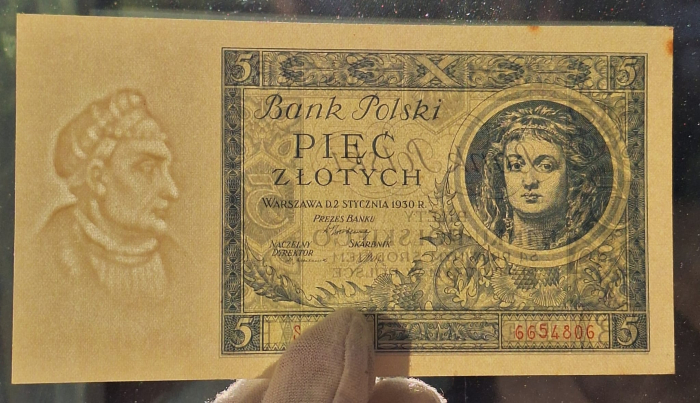 Polonia 5 zloti 1930, necirculata, mai rara [3]