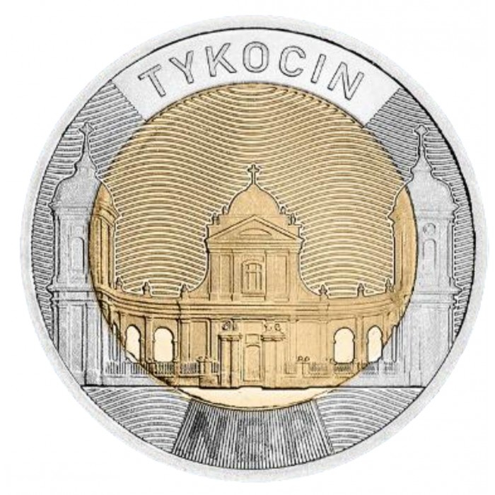 Polonia 5 zloti 2025, Tykocin, in memoria Holocaustului, necirculata [1]