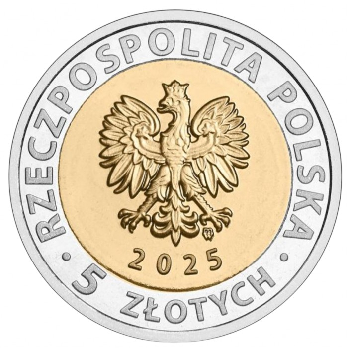 Polonia 5 zloti 2025, Tykocin, in memoria Holocaustului, necirculata [2]