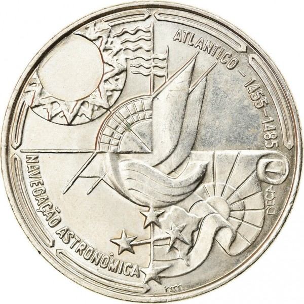 Portugalia 100 escudos 1990 Navigatia cereasca, necirculata [1]