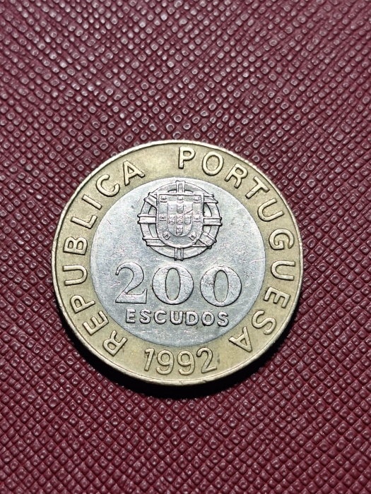 Portugalia 200 Escudos 1992 [2]