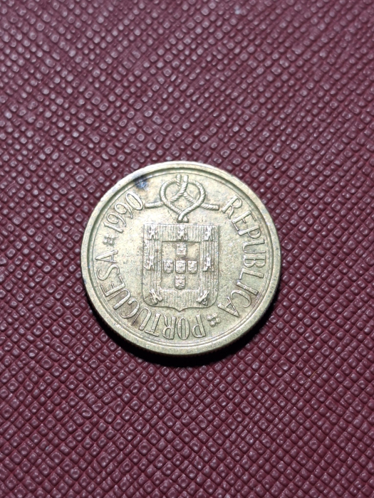 Portugalia 5 Escudos 1990 [2]