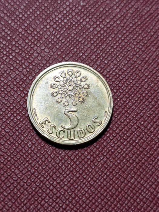 Portugalia 5 Escudos 1992 [2]