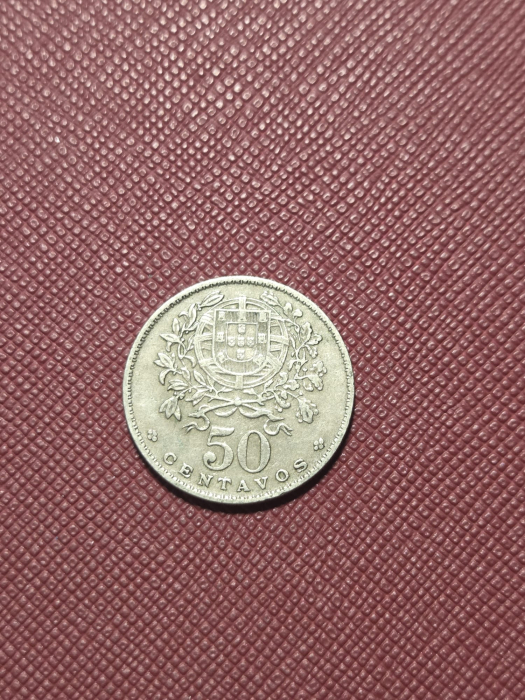Portugalia 50 centavos 1953 [2]