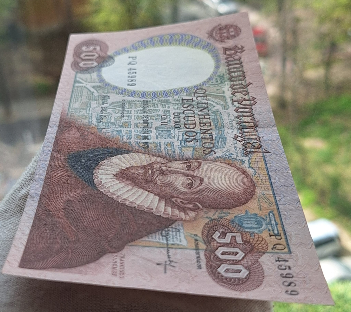 Portugalia 500 Escudos 1979, aproape necirculata [2]