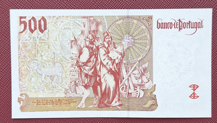 Portugalia 500 Escudos 1997, aproape necirculata [2]