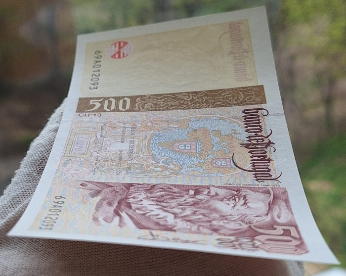 Portugalia 500 Escudos 1997, necirculata [2]