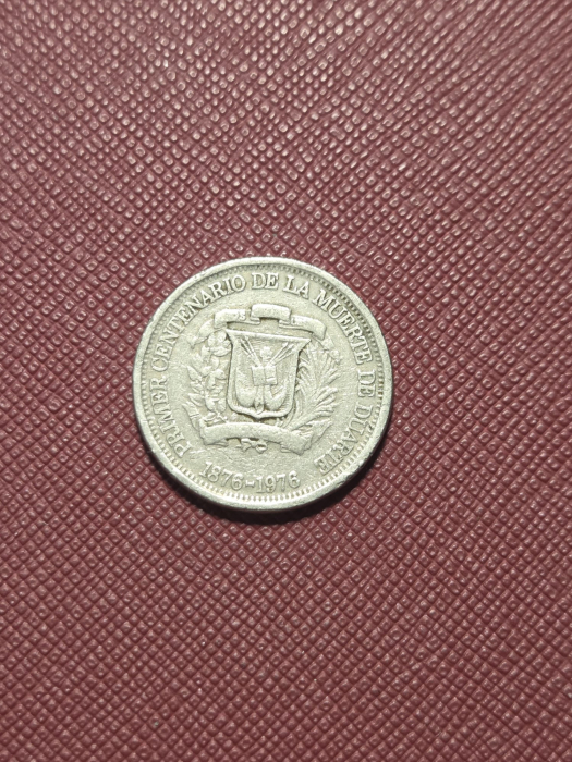 Rep Dominicana 25 centavos 1976 [2]