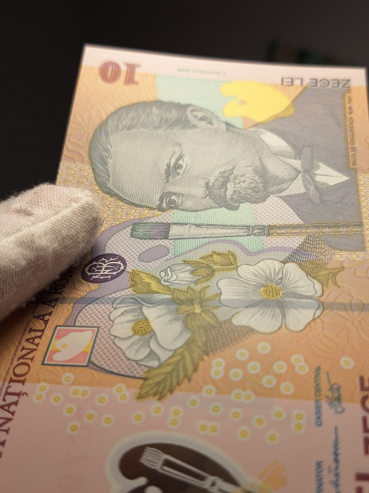 Romania 1 buc x 10 lei 2012, polimer, UNC- cititi descrierea [3]