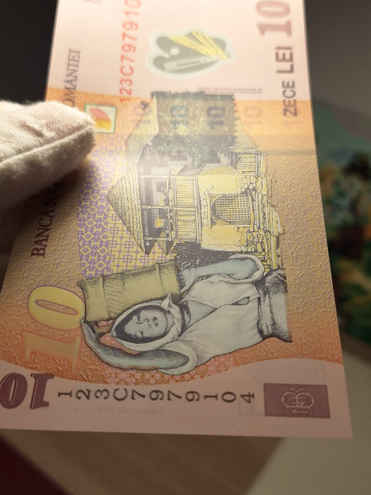 Romania 1 buc x 10 lei 2012, polimer, UNC- cititi descrierea [4]