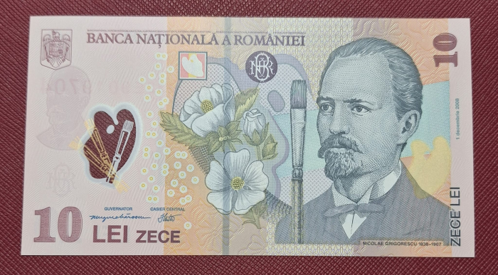 Romania 1 buc x 10 lei 2013, polimer, necirculata [2]