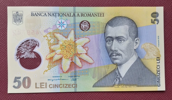 Romania 1 buc x 50 lei 2024, polimer, necirculata, avem si 2 consecutive [2]