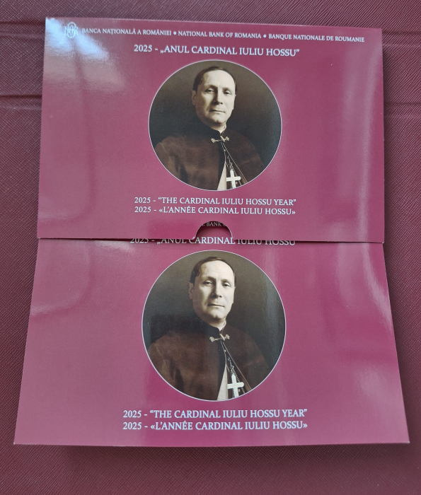 Romania, 1 Leu 2025 - Anul Cardinalului Iuliu Hossu, tombac [5]
