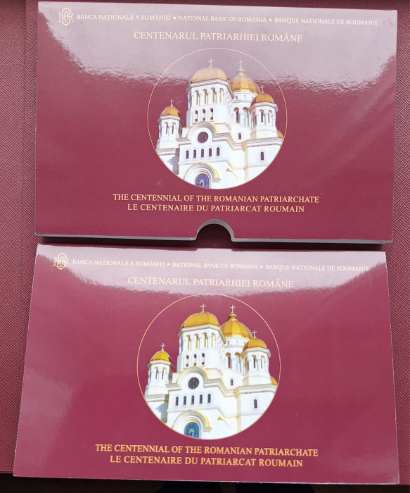 Romania, 1 Leu 2025 - Centenarul Patriarhiei Romane, tombac [5]