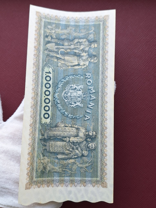 Romania 1 milion lei 1947, seria D.1424/0958, UNC [4]