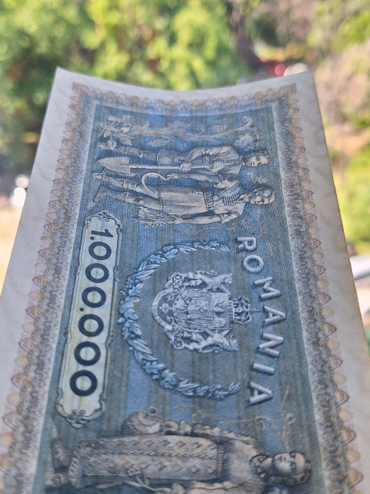 Romania 1 milion lei 1947, seria D.1424/0959, UNC [6]