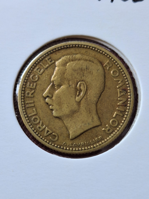 Romania, 10 lei 1930 monetaria King's Norton (KN), Regele Carol II [2]