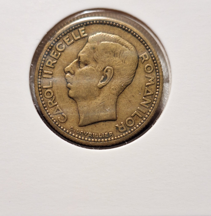 Romania, 10 lei 1930 monetaria King's Norton (KN), Regele Carol II [2]