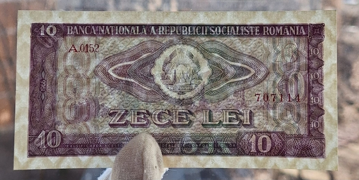 Romania 10 LEI 1966, necirculata [3]